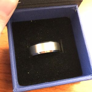 Titanium wedding band 10.5